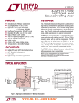 LT5522 - 600MHz to 2.7GHz High Signal Level Downconverting Mixer.