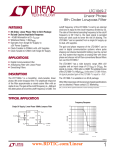 LTC1069-7 - Linear Phase 8th Order Lowpass Filter