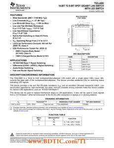 TS3L4892 数据资料 dataSheet 下载