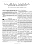 D.J. Perreault and J.G. Kassakian, Design and Evaluation of a Cellular Rectifier System with Distributed Control, IEEE Transactions on Industrial Electronics , Vol. 46, No. 3, June 1999, pp. 495-503.