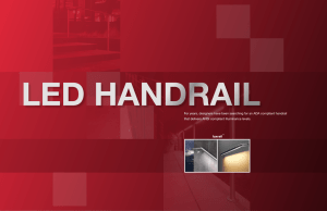 io LED Handrail