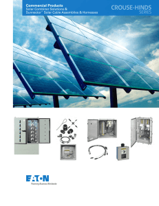 Solar Combiner Solutions color brochure