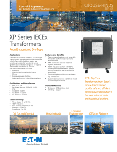 xp iecex transformers flyer