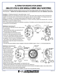 180096 - Delco 21SI Modification Instructions for use with a Battery Isolator