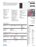 ES Series specification sheet