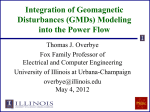 Geomagnetically Induced Currents