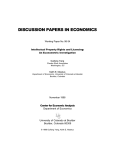 Intellectual Property Rights and Licensing: an Econometric Investigation