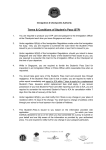 Terms & Conditions of Student's Pass