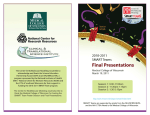 Final Presentations Abstract Book(1.3 Mb .pdb file)