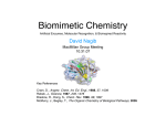 Biomimetic Chemistry