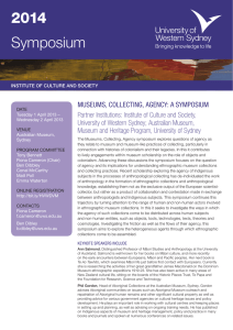 Museum, Collecting, Agency Flyer