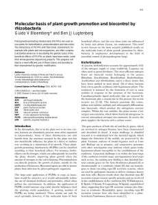 Current Opinion in Plant Biology