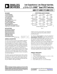 ADG1211 数据手册DataSheet下载