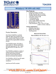 TGA2509 数据资料DataSheet下载