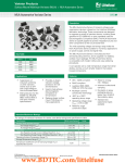 Varistors MLA Automotive Datasheet