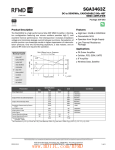 SGA3463Z 数据资料DataSheet下载