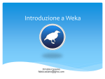 Introduzione a Weka