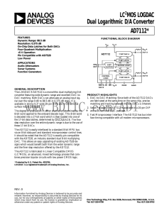 AD7112 数据手册DataSheet 下载