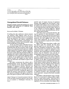 Unregulated Social Science
