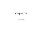 Chapter 18 Current