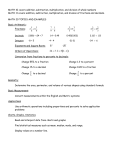 DE Math profiles