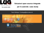 Soluzioni open source integrate per le aziende: case