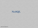 NoSQL CA485  Ray Walshe 2015