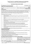 THE NEW YORK CITY LANDMARKS PRESERVATION COMMISSION  JOB VACANCY NOTICE