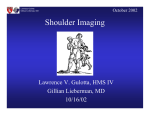 Shoulder Imaging