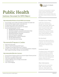 Public Health Guidance Document