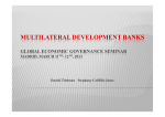 Multilateral development banks