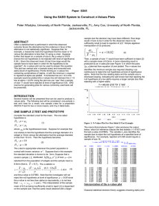 Using the SAS System to Construct n-Values Plots