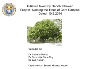 Initiative taken by Gandhi Bhawan Dated: 10.6.2014