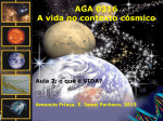 Aula 2: O que é VIDA? - IAG-Usp