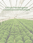 Arthropod Pest Management in Greenhouses and Interiorscapes E-1011