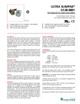 ULTRA SLIMPAK G128-0001 ® DC Powered T/C Input Limit Alarm