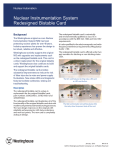 Nuclear Instrumentation System Redesigned Bistable Card Nuclear Automation Background