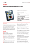 CM500 Multifunction Insulation Tester