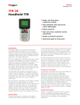 TTR 20 Handheld TTR
