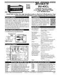 DU-45CL 4-20mA Process Loop 4 1/2 Digit with 0.56” LEDs