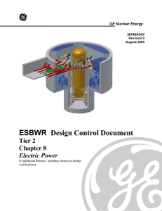 g  ESBWR  Design Control Document Tier 2