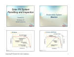 Solar PV System Permitting and Inspection Basics Photovoltaic System