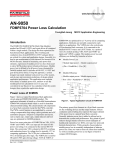AN-9050 FDMF6704 Power Loss Calculation  Introduction