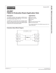 AN-8007 FMS6143 Evaluation Board Application Note AN-8007  FMS6143 Ev