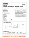 FPF2116 IntelliMAX™ Advanced Load Management Products FPF21