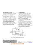 CIRCUIT FUNCTION AND BENEFITS CIRCUIT DESCRIPTION