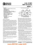 a 14-Bit, 125 MSPS TxDAC D/A Converter