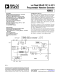 a Low Power 20 mW 2.3 V to 5.5 V AD9833