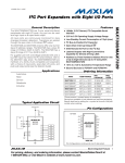 MAX7328/MAX7329 I C Port Expanders with Eight I/O Ports 2