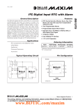DS1375 I C Digital Input RTC with Alarm 2